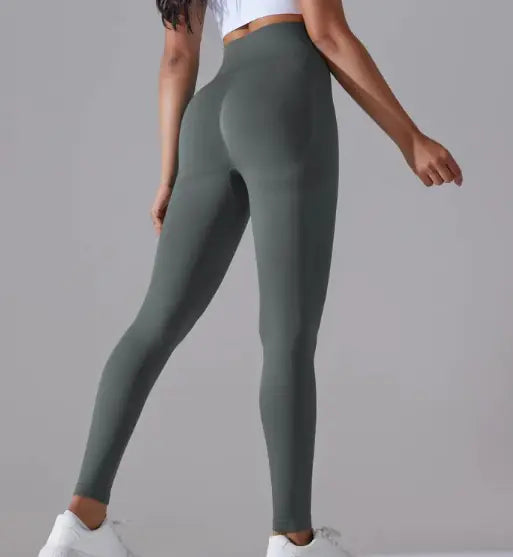 Knitted High Waist Yoga Pants